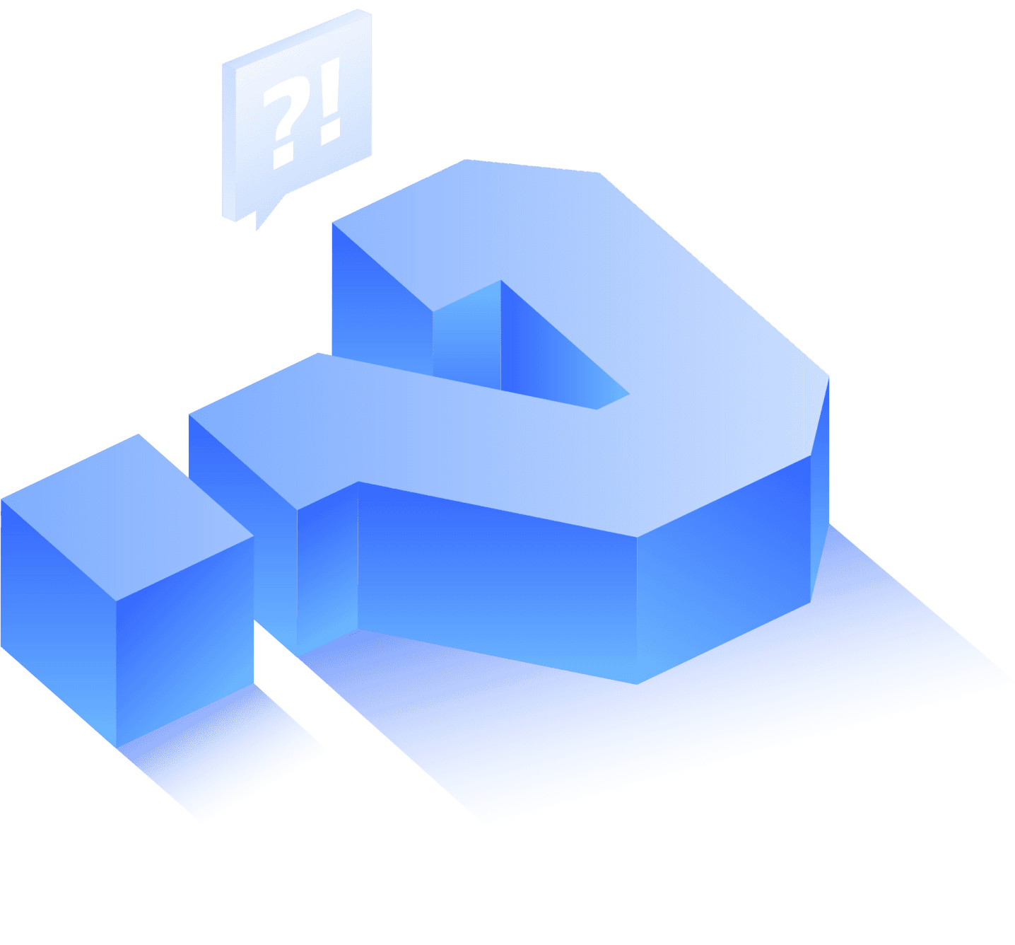 3D Question Mark